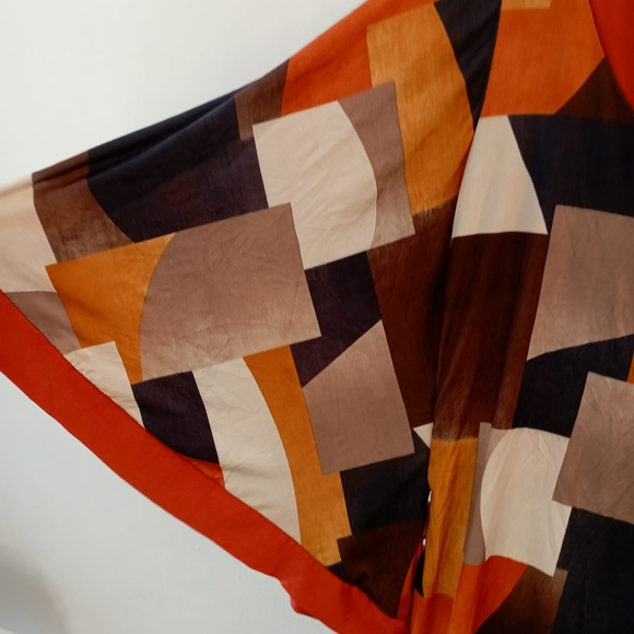 🍁🍁🍁 Geometric 70s Design Italian Top - Picture 9 of 17